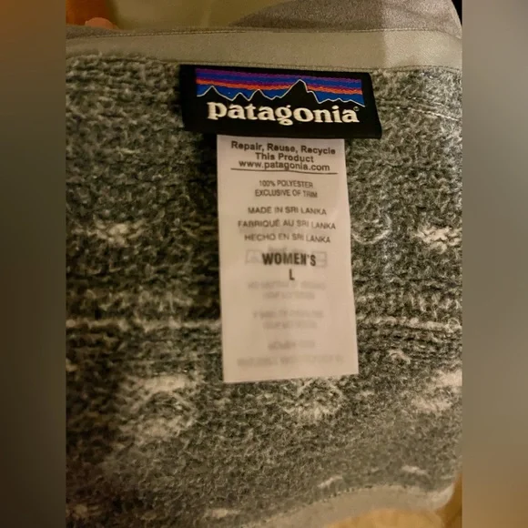 Patagonia Gray Patterned Toggle Jacket - Picture 9 of 9